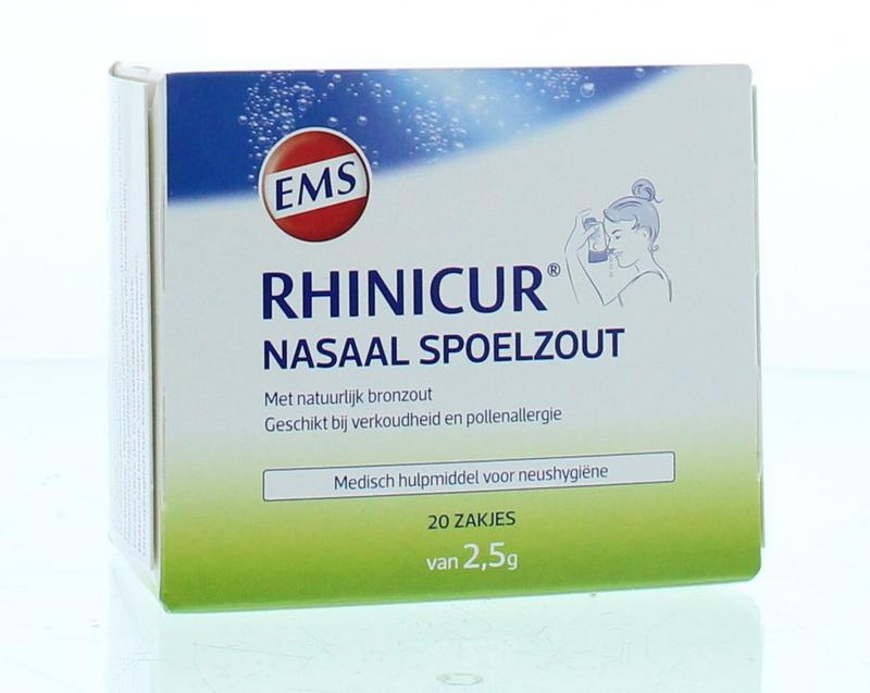 Rhinicur Nasaal Spoelzout 20 x 2,5g